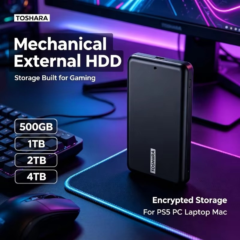 TOSHARA A5 Portable SSD 4TB 2T - Ssd 500Gb review and price