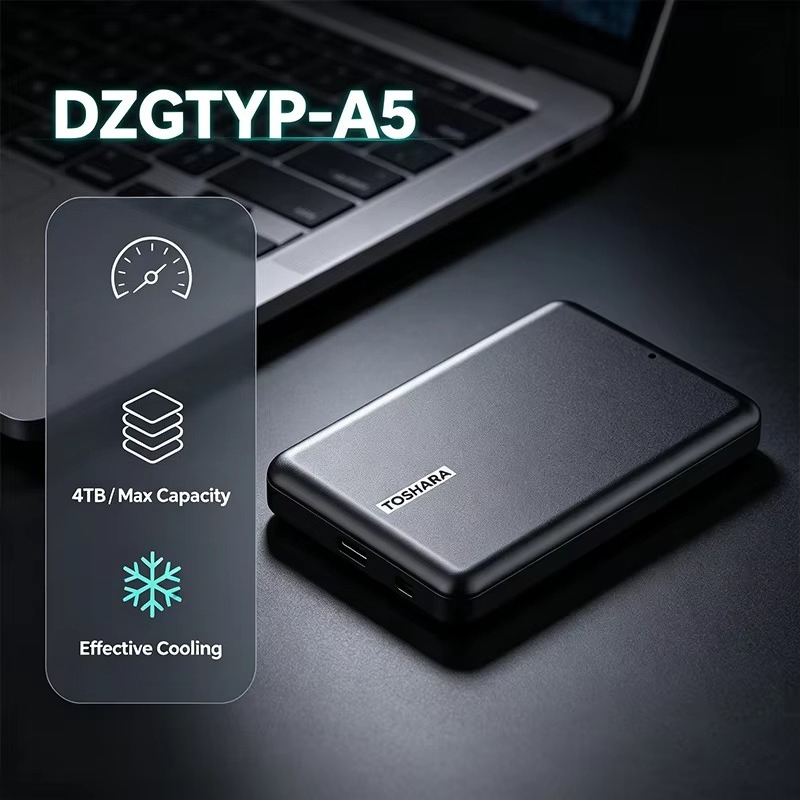 TOSHARA A5 Portable SSD 4TB 2T - Ssd 500Gb review and price