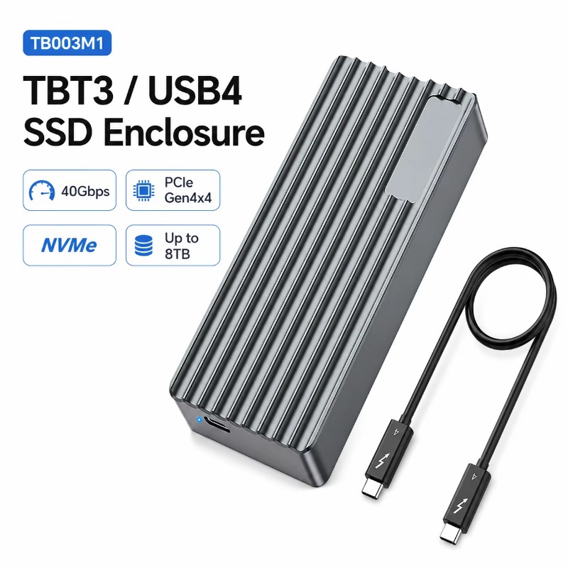 TBT3/USB4 M.2 NVMe SSD Enclosu - External Ssd review and price