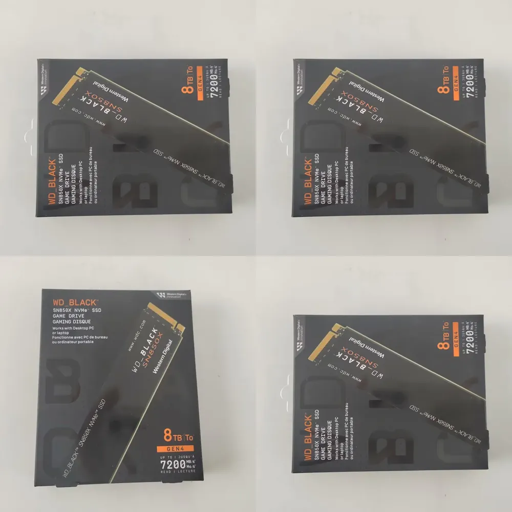 New WD_BLACK SN850X 8TB NVMe S - M.2 Ssd review and price