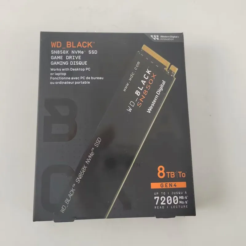 New WD_BLACK SN850X 8TB NVMe S - M.2 Ssd review and price