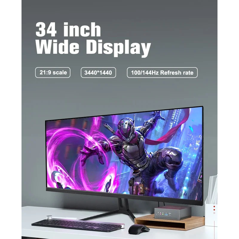 34 Inch Curved Monitor 144HZ 1 - Memory Card Ssd review and price