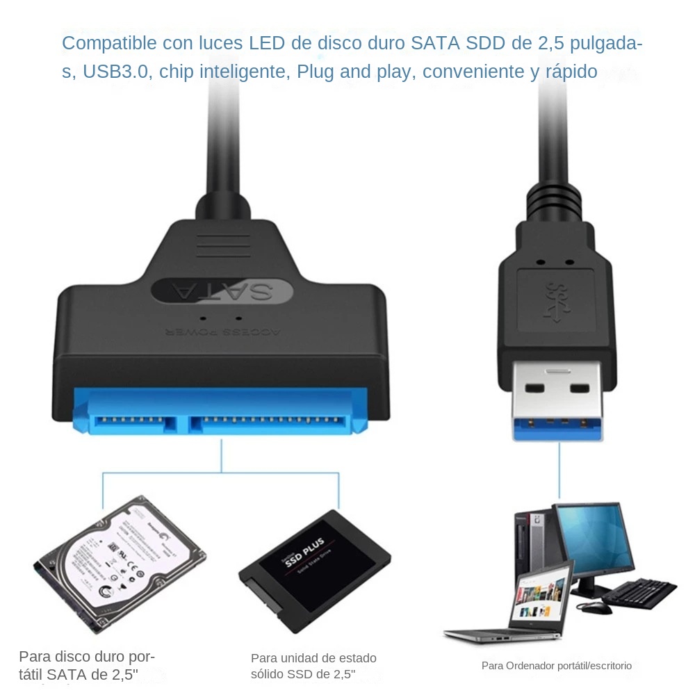 USB 3.0 SATA 3 Cable Sata To U - External Ssd review and price